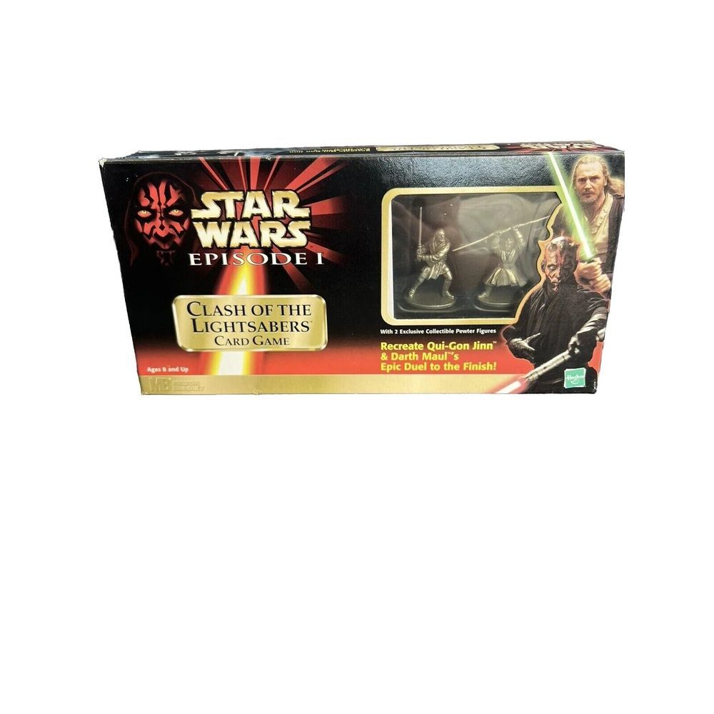 Vintage Star Wars Episode 1 Clash of the Light Sabers Card Game 1999 Brand New